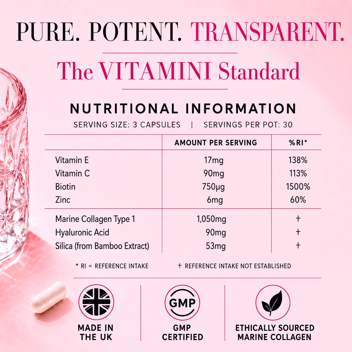 Advanced Collagen for Hair, Skin & Nails
