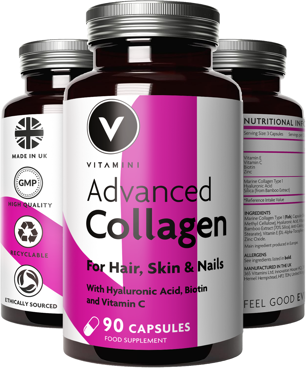 Advanced Collagen for Hair, Skin & Nails