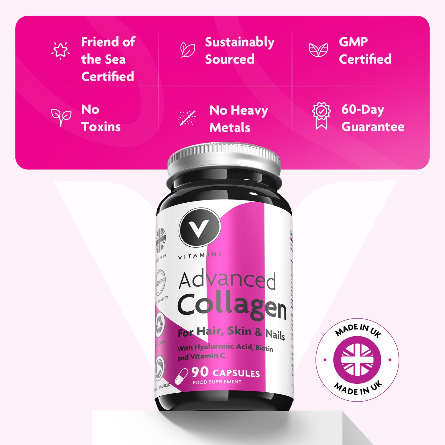 Advanced Collagen for Hair, Skin & Nails