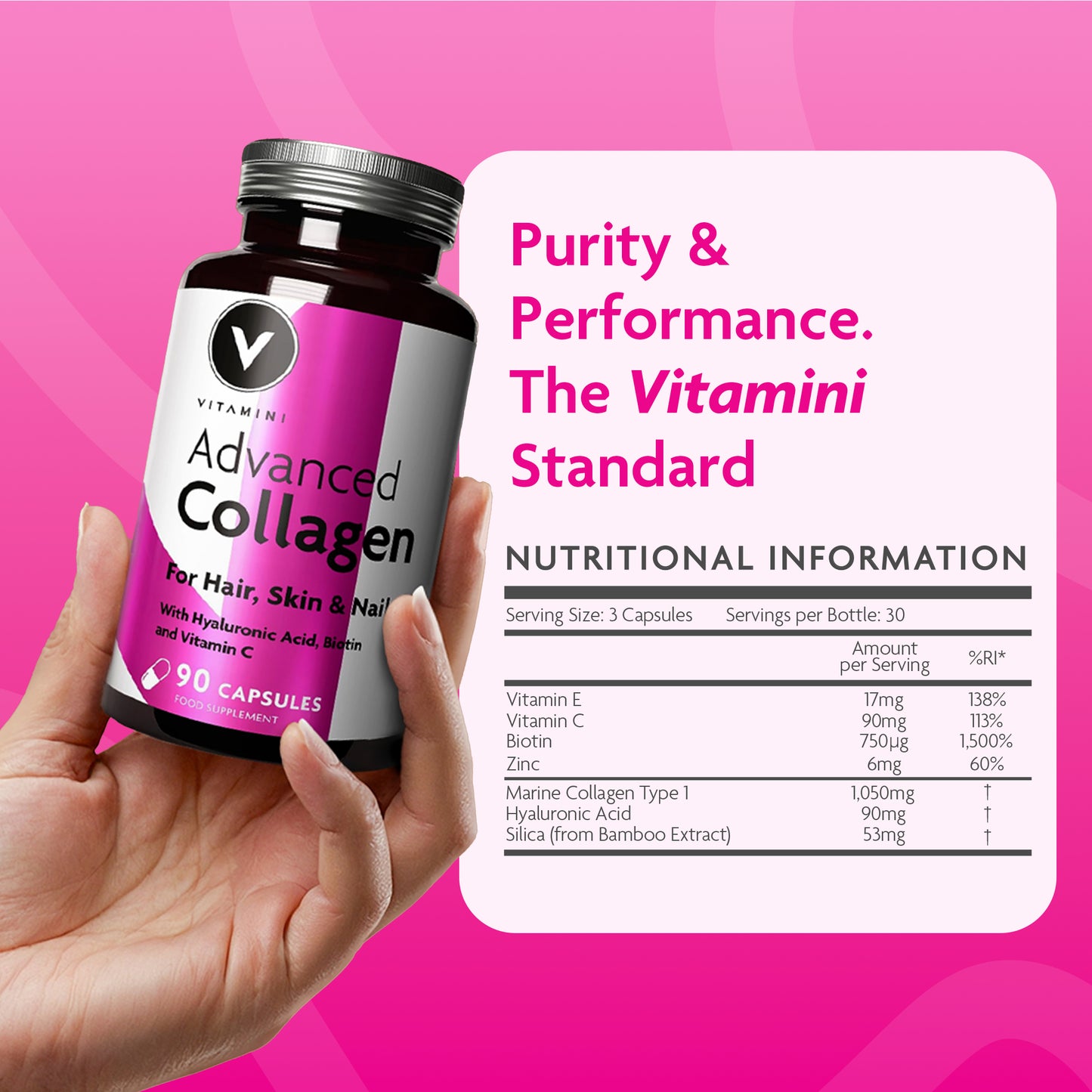 Advanced Collagen for Hair, Skin & Nails