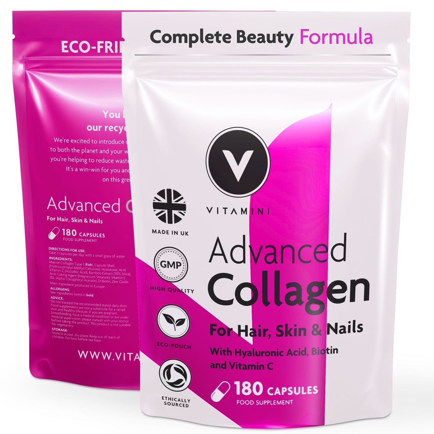 Advanced Collagen 2-Month Supply Pouch